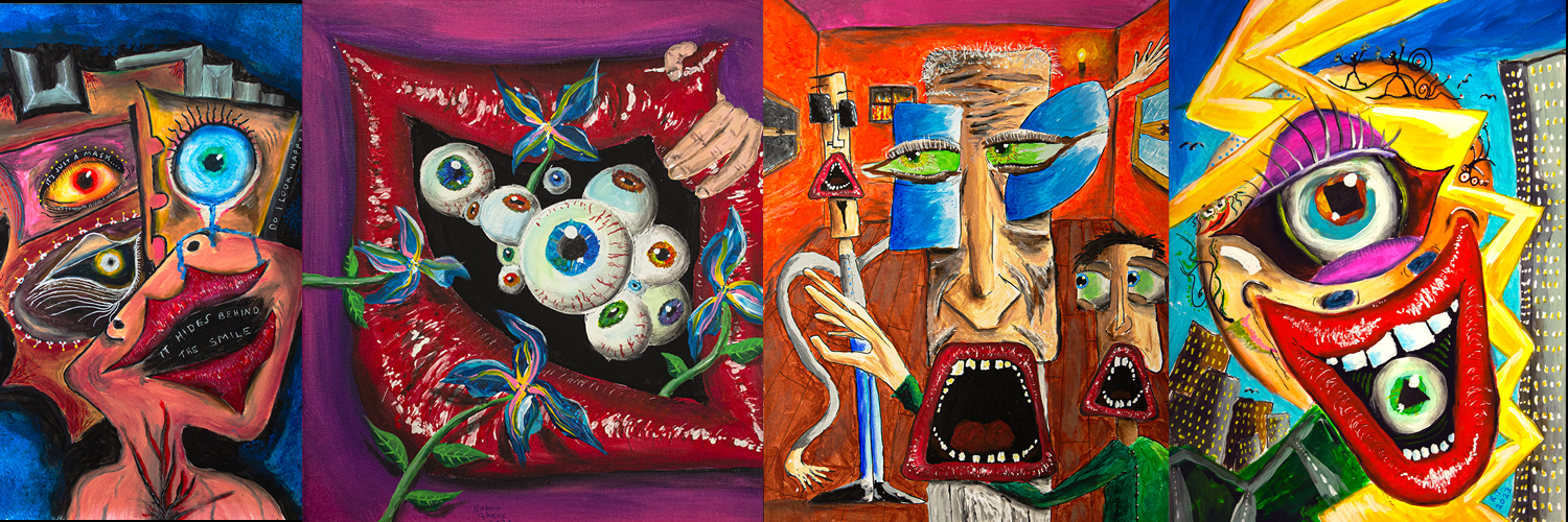 Paintings come to life banner